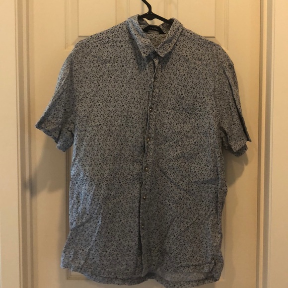 Flower Button Down - Picture 1 of 4